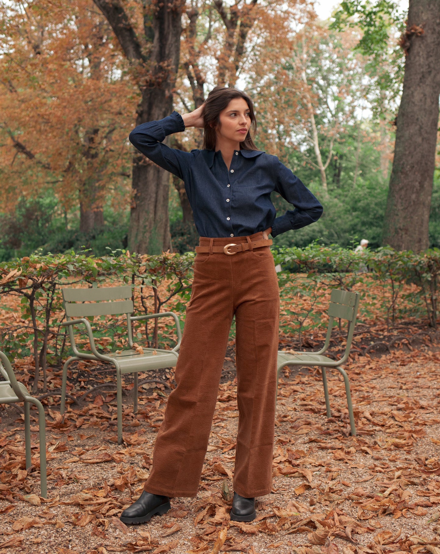 Pantalon palazzo