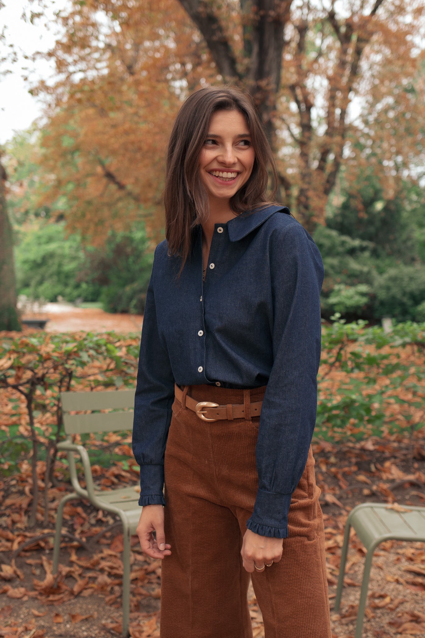 Chemise Jeanne chambray