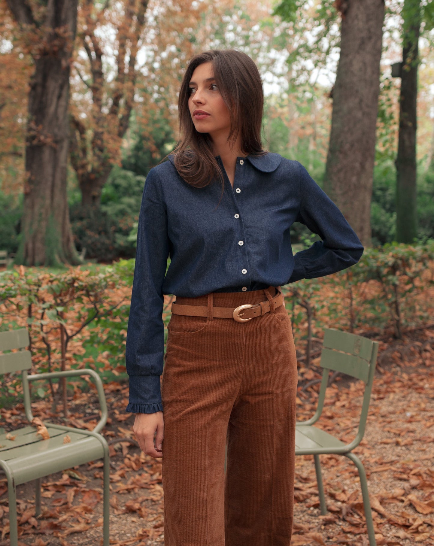 Chemise Jeanne chambray