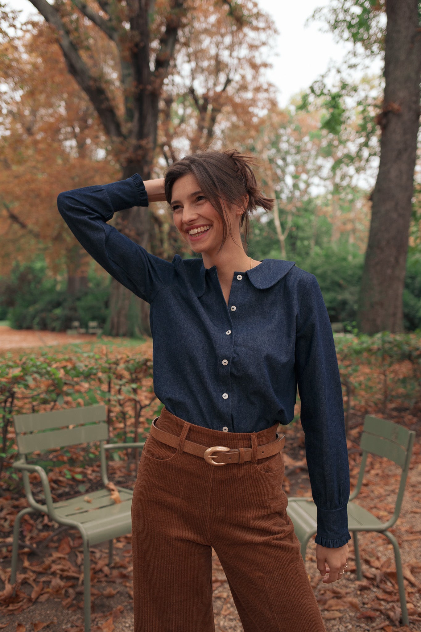Chemise Jeanne chambray
