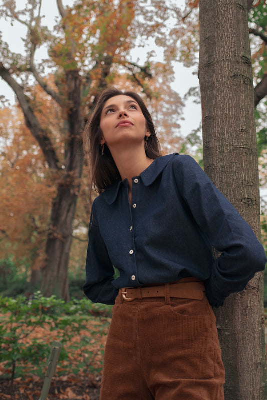Chemise Jeanne chambray
