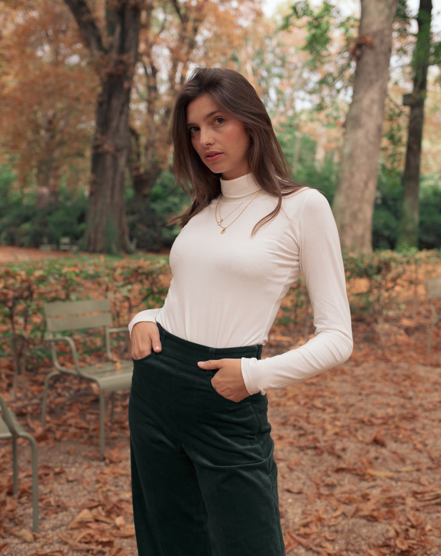 Sous pull blanc cassé