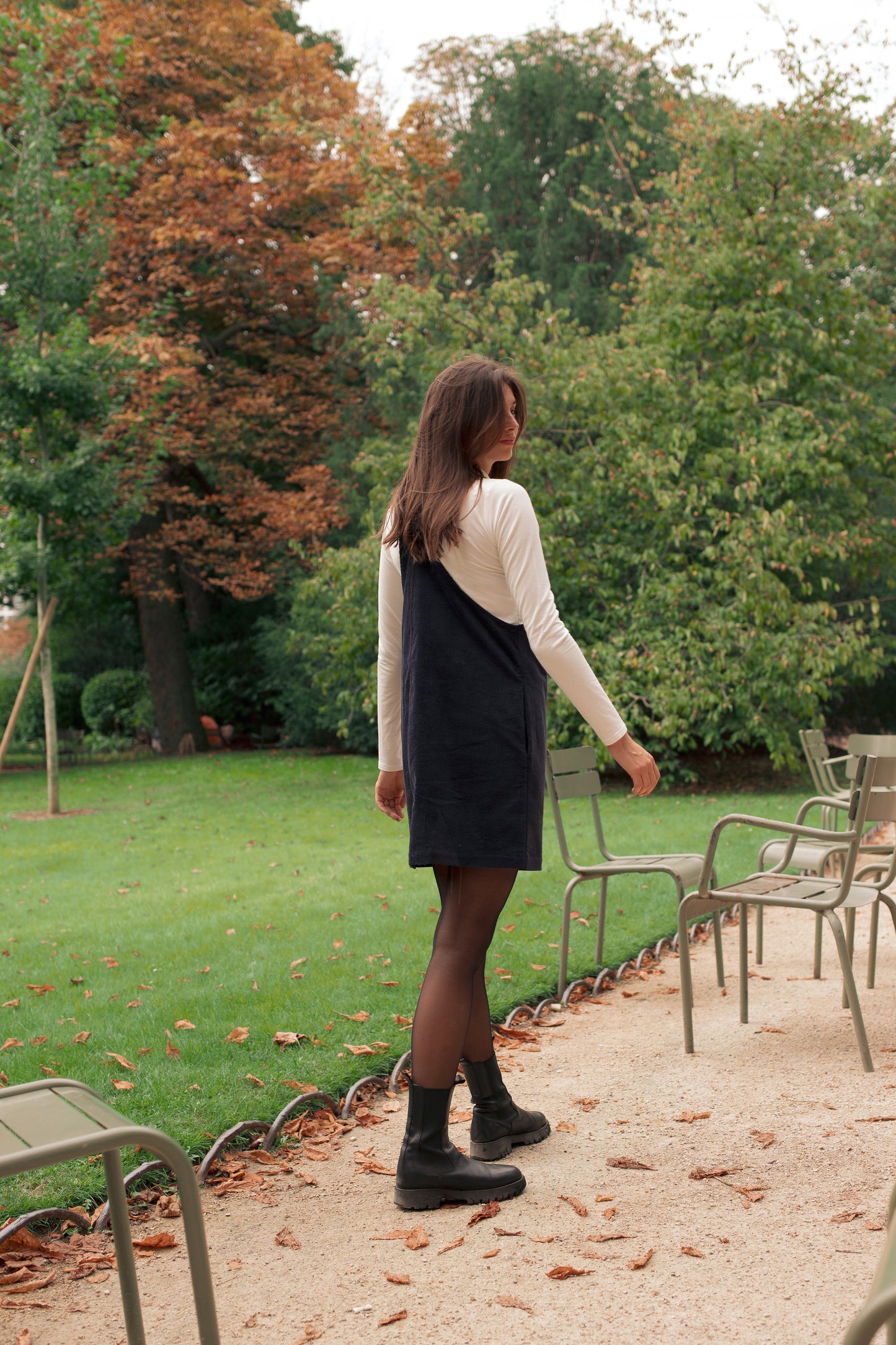 Salopette Madeleine marine