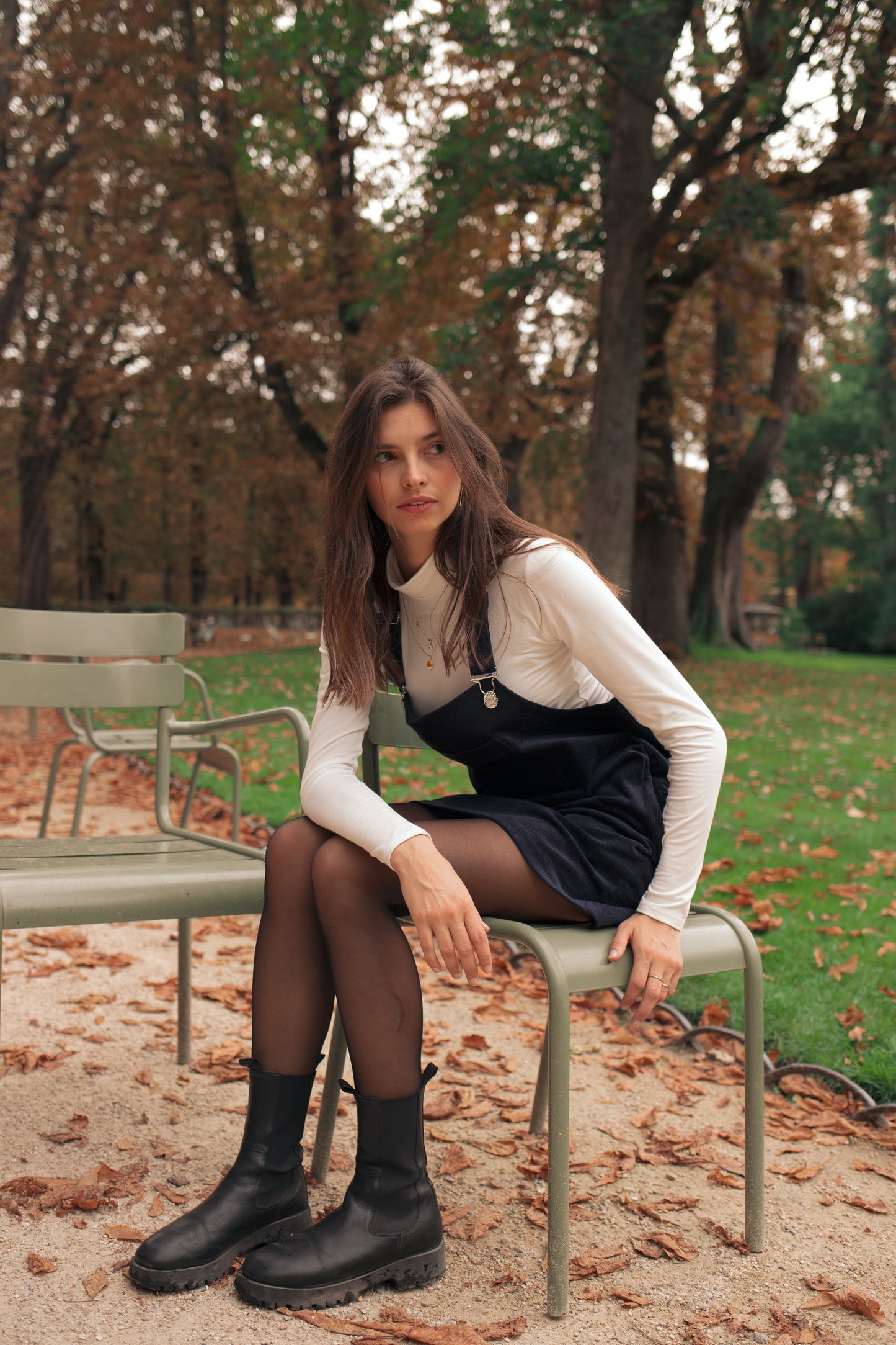 Salopette Madeleine marine