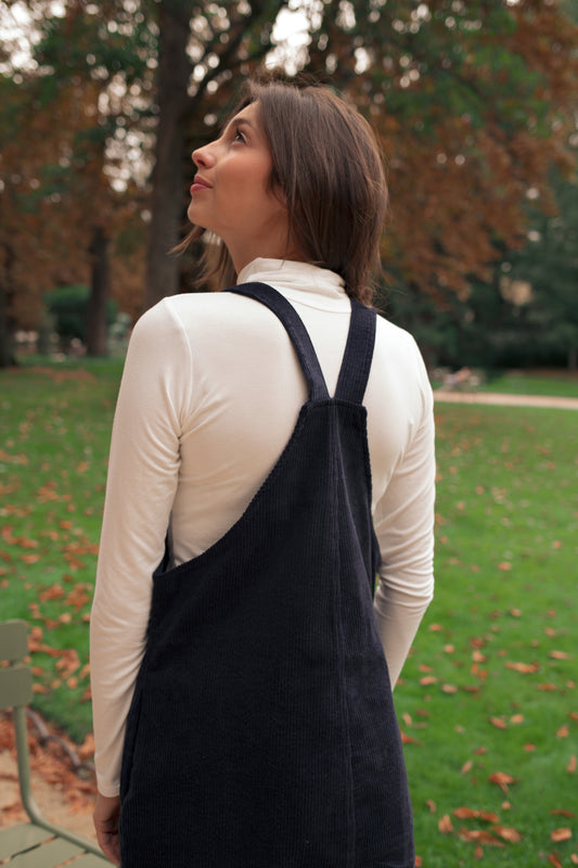 Salopette Madeleine marine