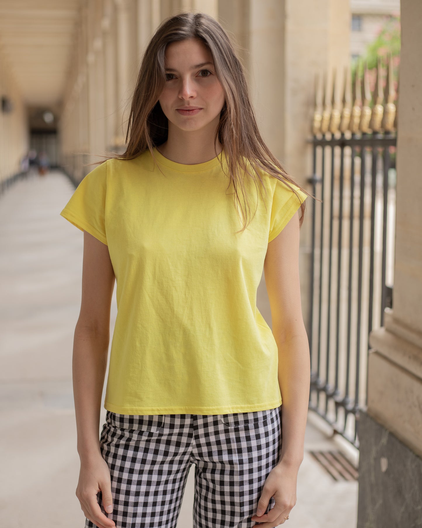 T-shirt citron