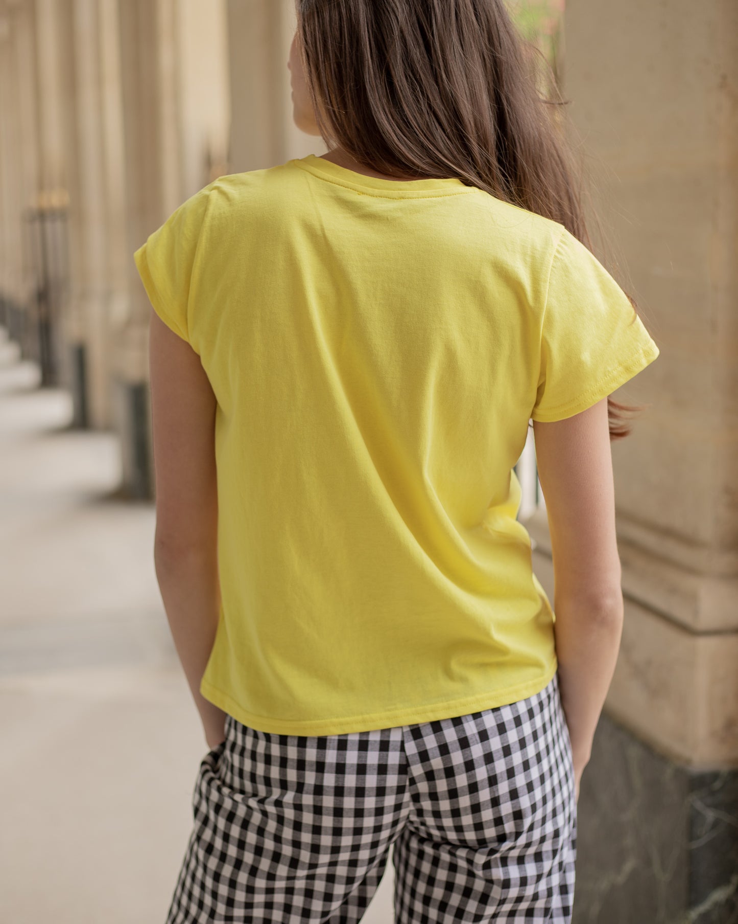 T-shirt citron