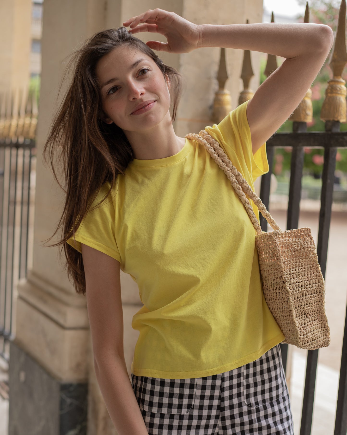 T-shirt citron