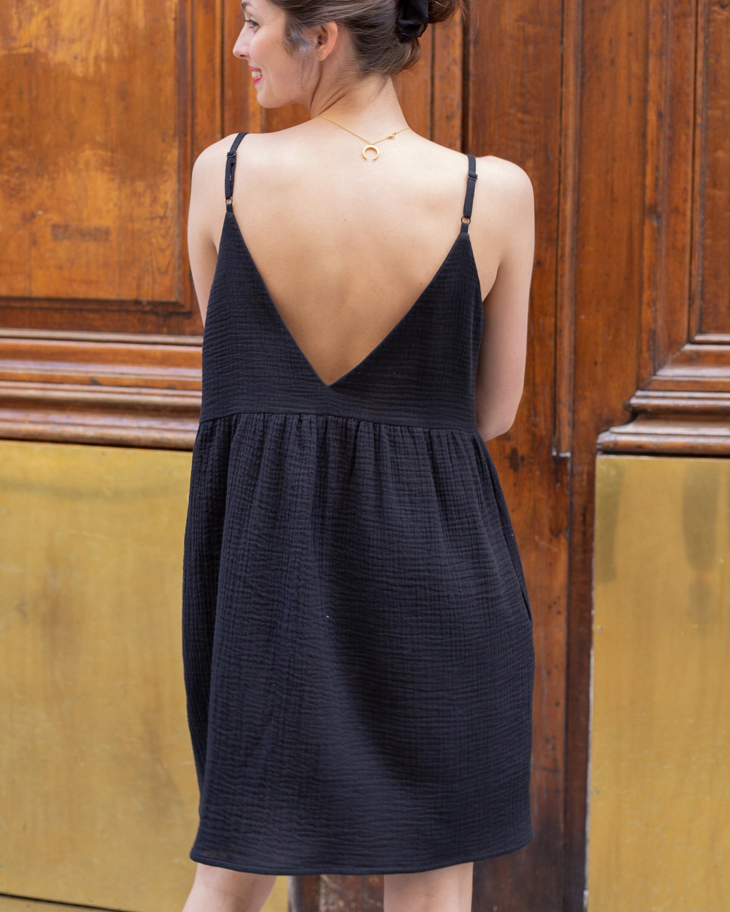 Robe Poppy noire