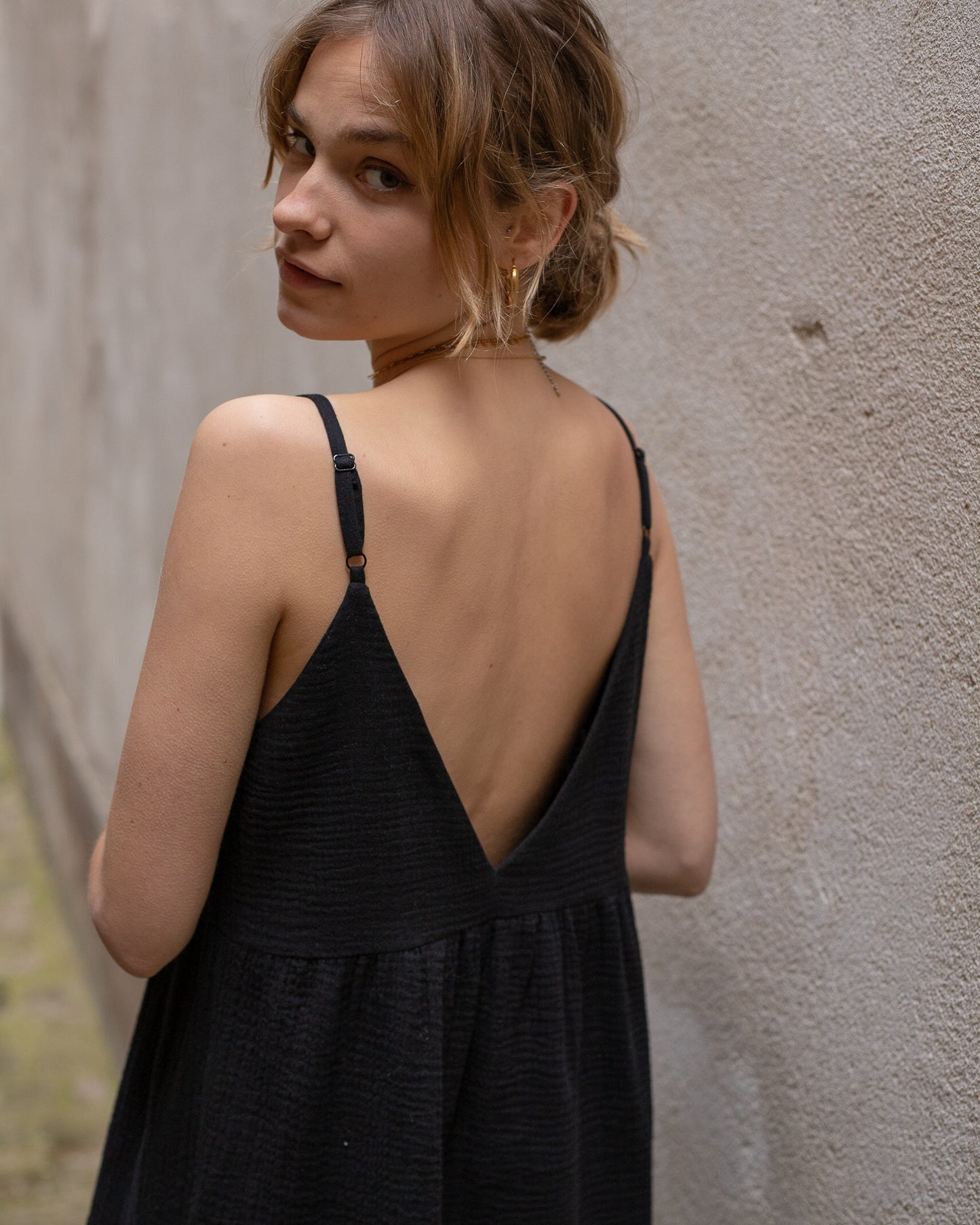 Robe Poppy noire