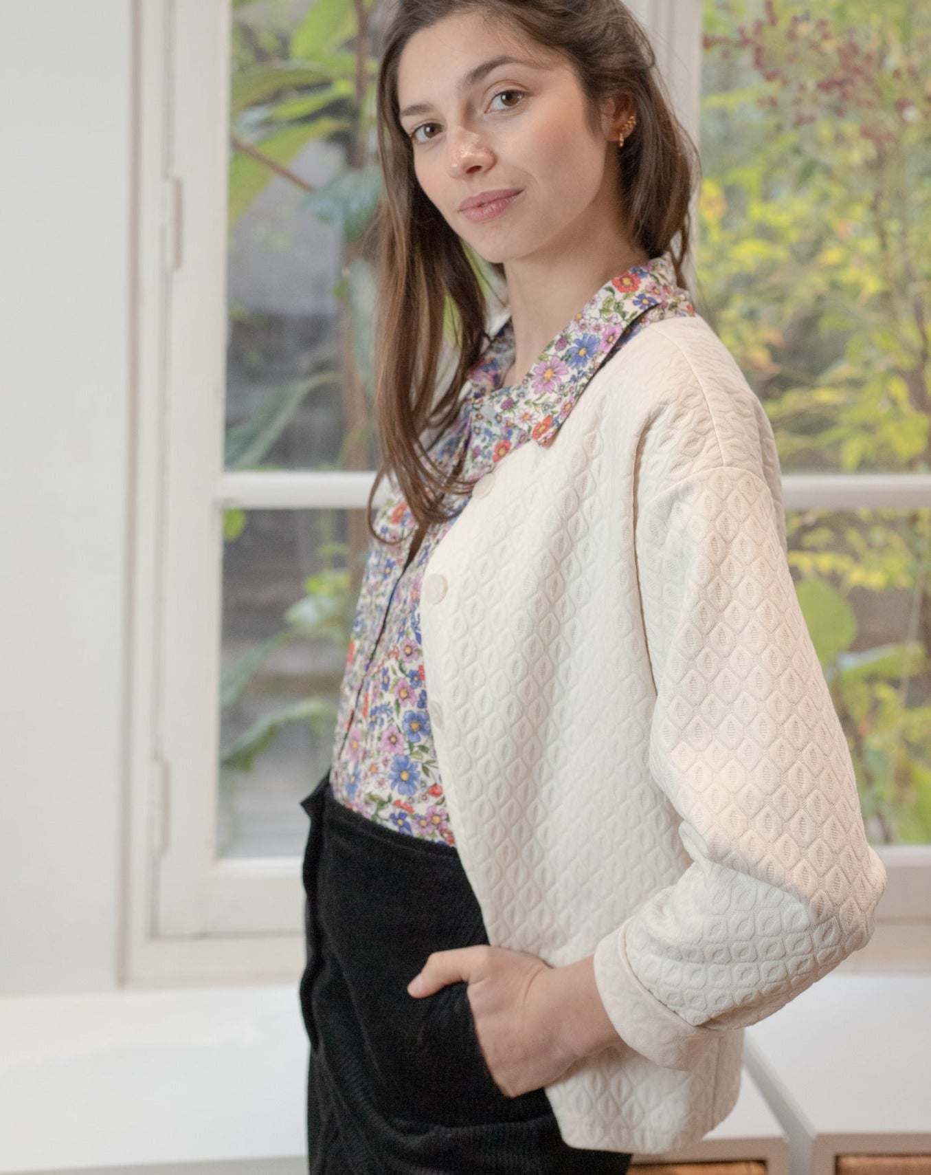 Cardigan Billie écru