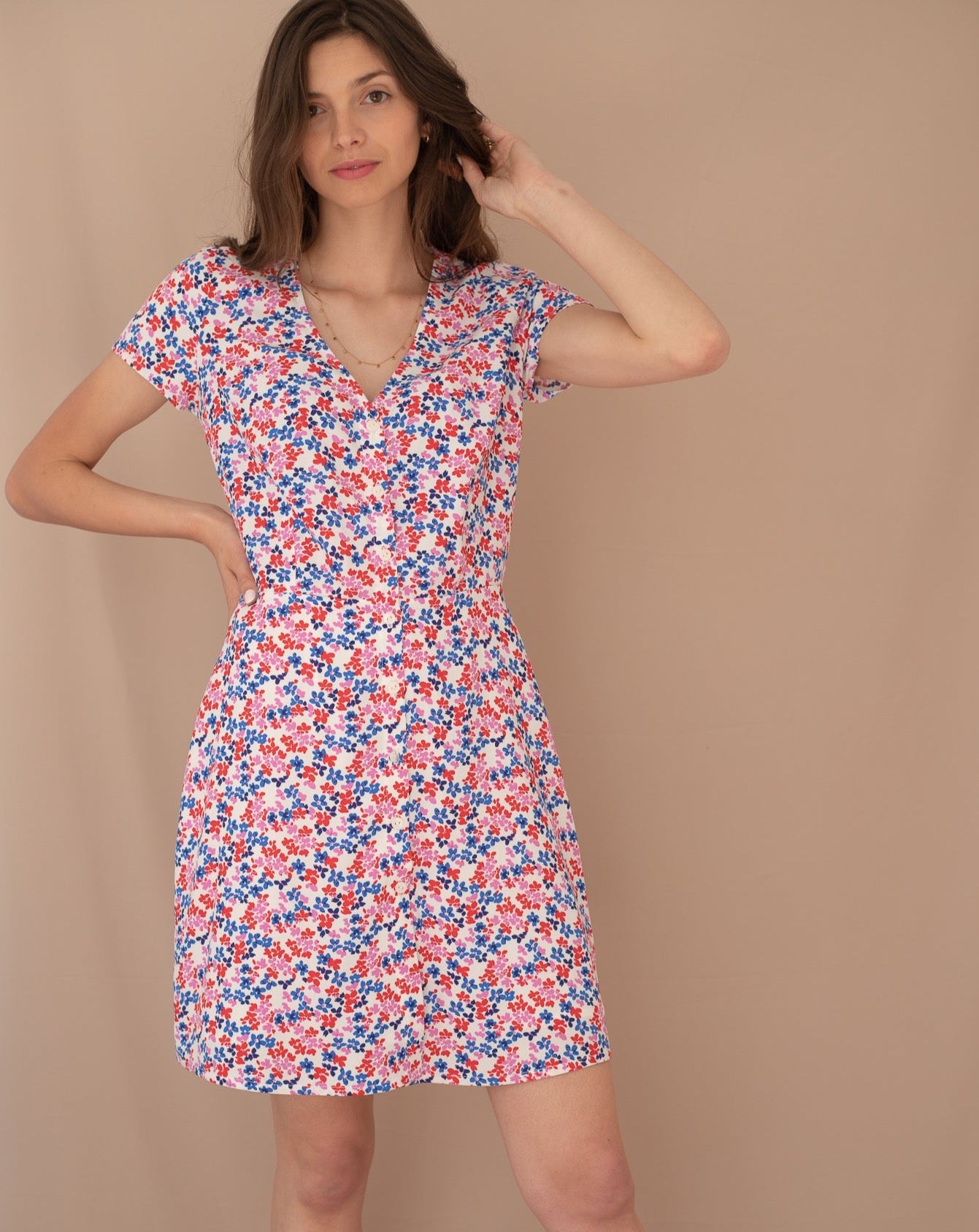 Robe Volage à fleurs