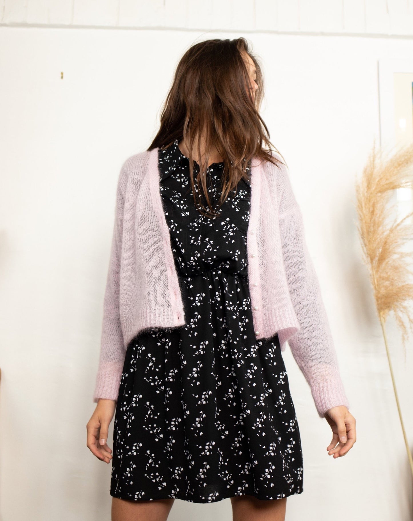Gilet Pégase rose