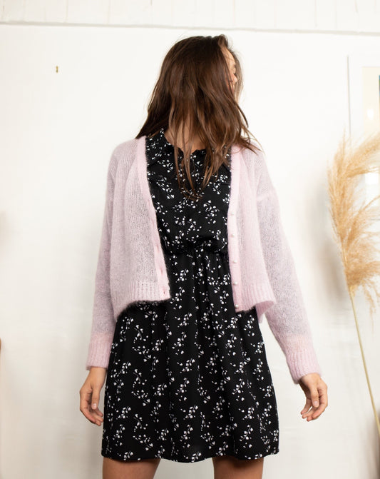 Gilet Pégase rose