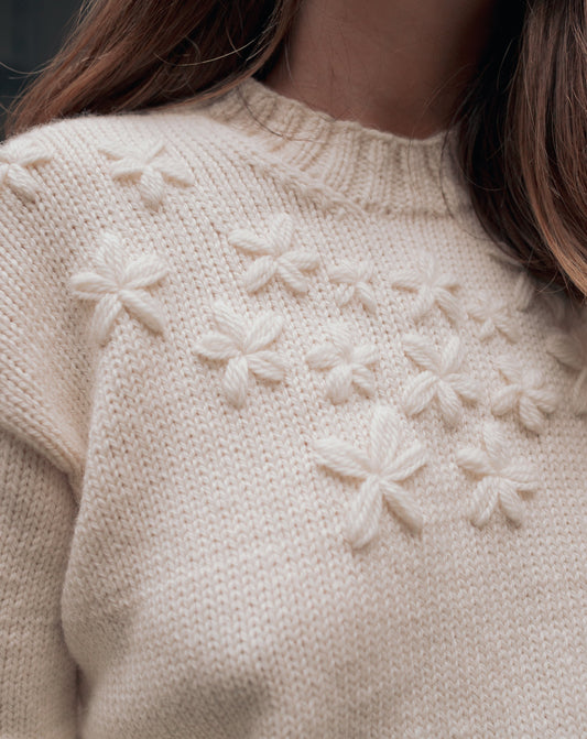 Pull n°5 soft flowers