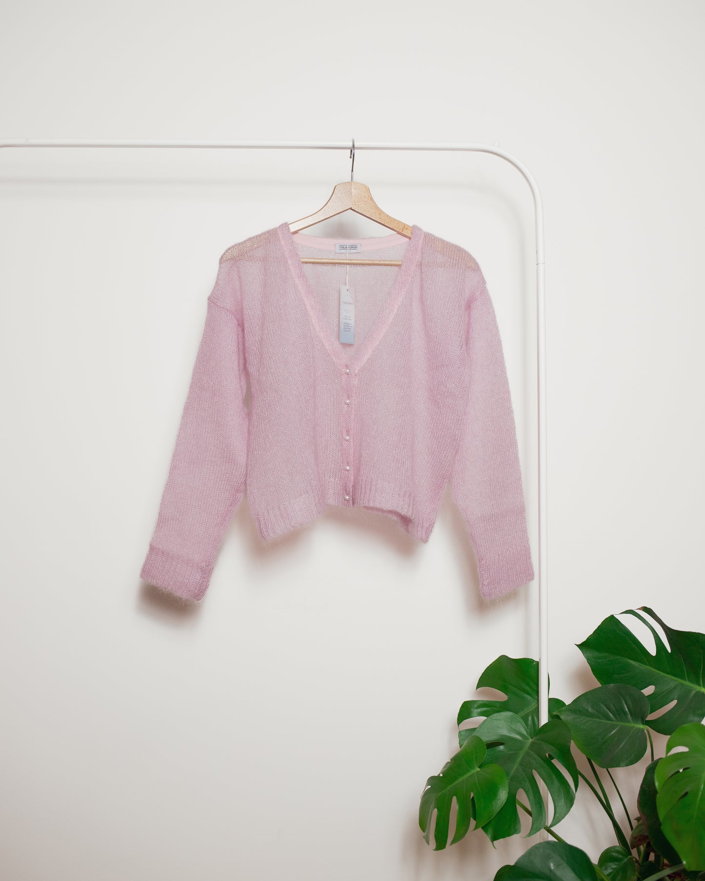 Gilet Pégase rose