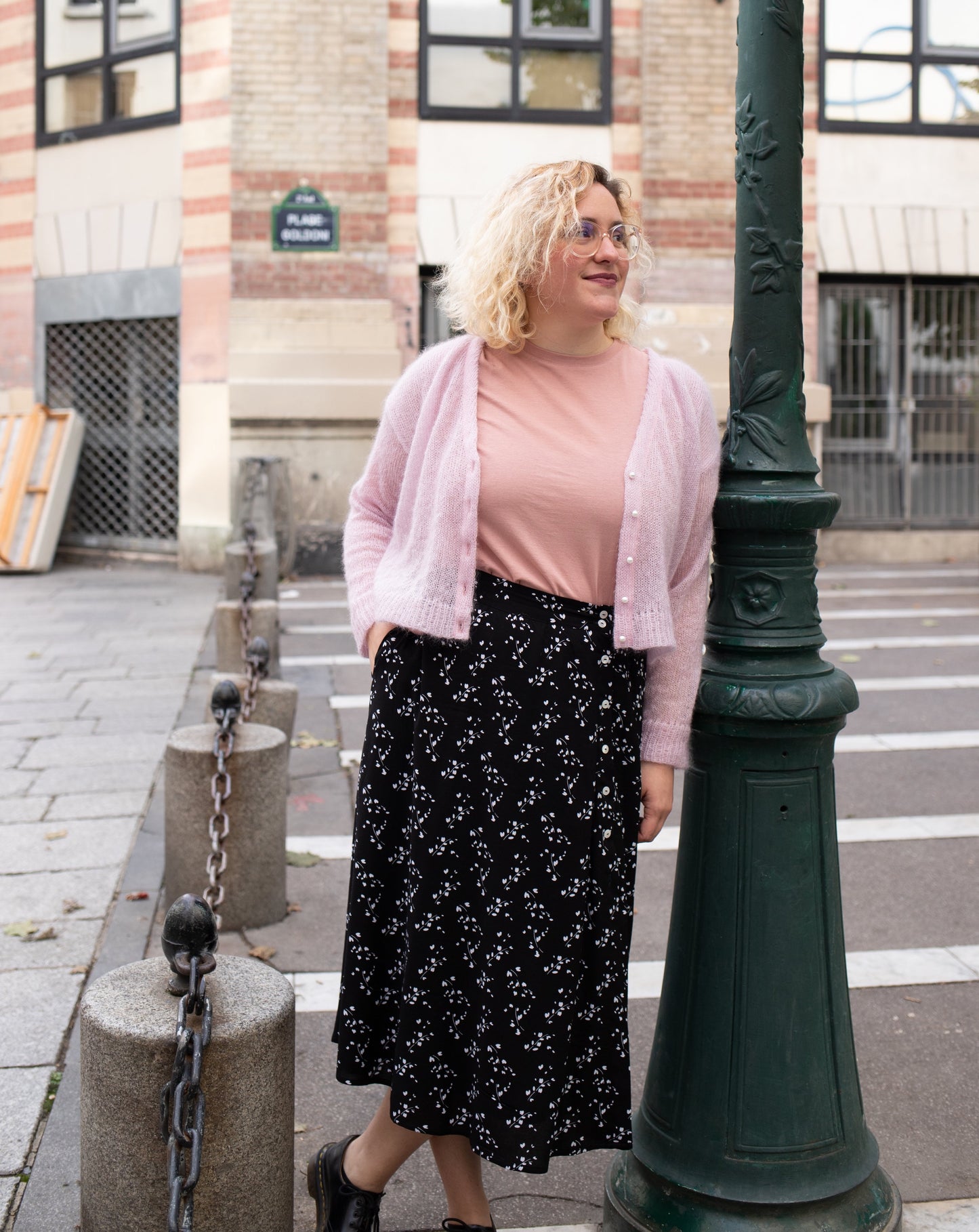 Gilet Pégase rose
